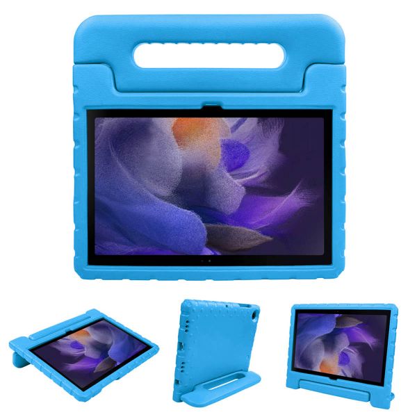 imoshion Hülle mit Handgriff kindersicher Samsung Galaxy Tab A8 - Blau