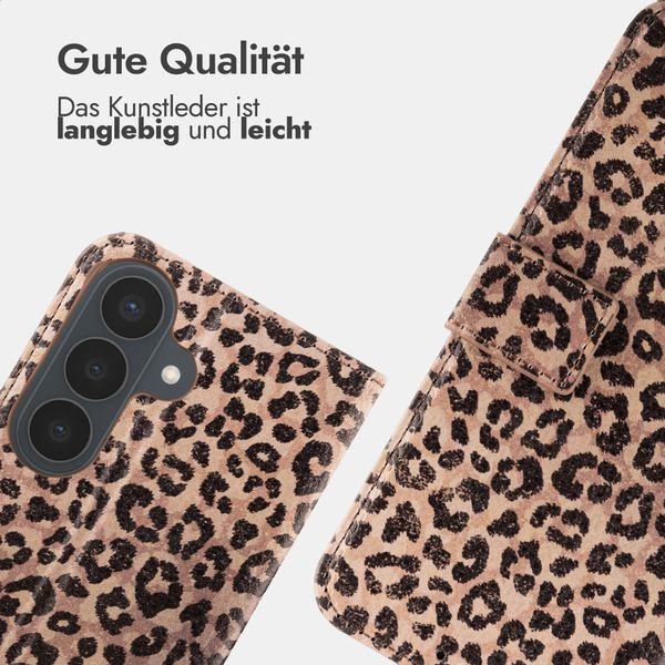 imoshion Design Klapphülle Samsung Galaxy S26 FE - Leopard Mood