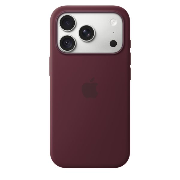 Apple Silikonhülle mit MagSafe Apple iPhone 18 Pro - Burgundy