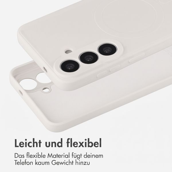imoshion Color Back Cover mit MagSafe Samsung Galaxy S26 FE - Beige