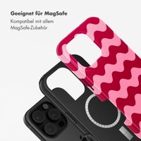 Selencia Vivid Rückabdeckung mit MagSafe Apple iPhone 16 Pro Max - Wave Vibes Lipstick