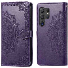 imoshion Mandala Klapphülle für das Samsung Galaxy S25 Ultra - Violett