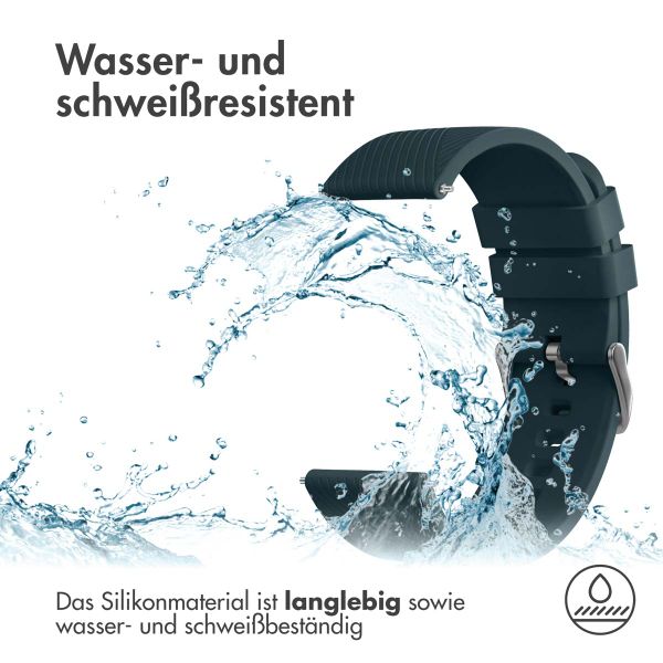 imoshion Silikonarmband - 22-mm-Universalanschluss - Teal