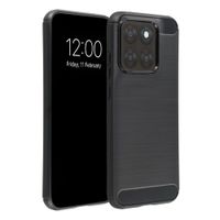 imoshion Brushed Back Cover Motorola Moto G77 - Schwarz