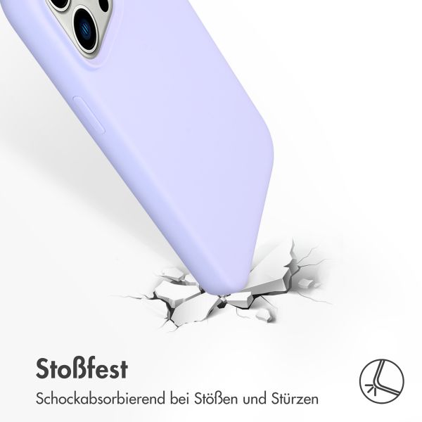 Accezz Liquid Silikoncase mit MagSafe für das iPhone 14 Pro Max - Violett