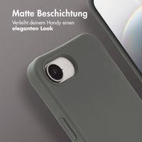 imoshion Color Backcover mit abnehmbarem Handykette und MagSafe Apple iPhone 16e - Black Coffee