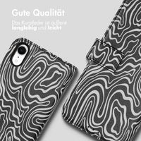 imoshion Design Klapphülle Apple iPhone Xr - Black And White