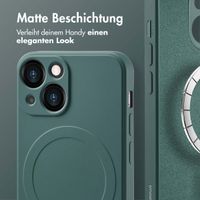 imoshion Color Back Cover mit MagSafe Apple iPhone 13 Mini - Dunkelgrün