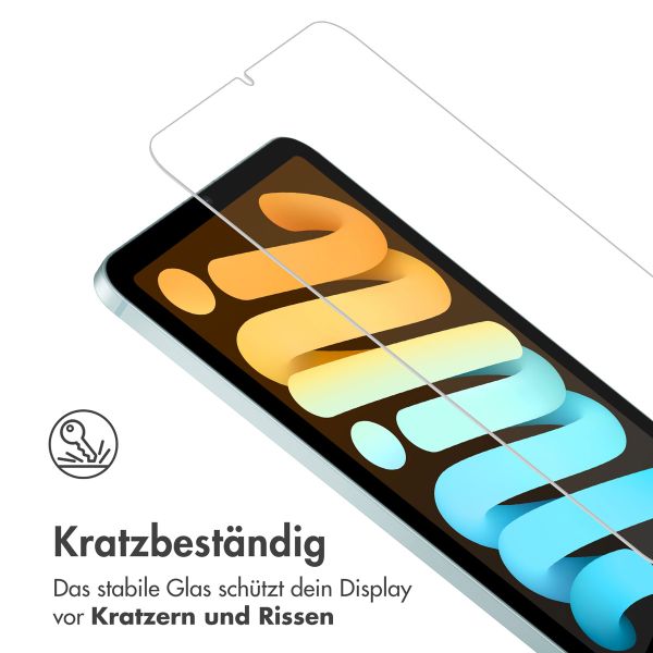 imoshion Displayschutz aus gehärtetem Glas für das iPad Mini 7 (2024) / iPad Mini 6 (2021) - Transparent