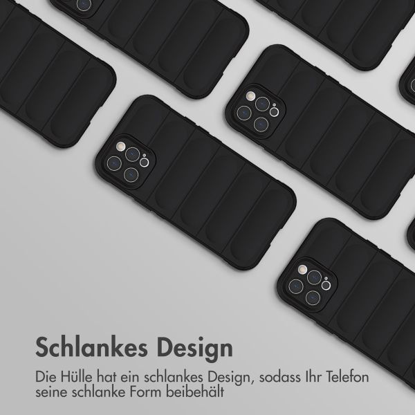 imoshion EasyGrip Back Cover für das iPhone 12 Pro Max - Schwarz