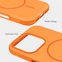 imoshion Color Backcover mit Thin MagSafe Ring Apple iPhone 16 Pro - Orange