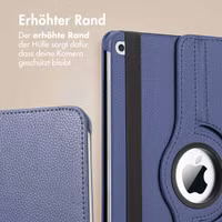 imoshion 360° drehbare Klapphülle Apple iPad Air 2 (2014) / Air 1 (2013) - Dunkelblau