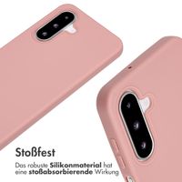 imoshion Silikonhülle mit Band Samsung Galaxy A26 - Sand Pink