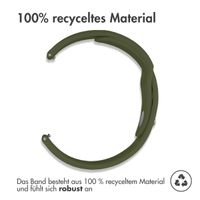 imoshion Silikon Sportarmband -   Universelle 22 mm Anschluss - Olive Green