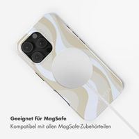 Selencia Vivid Rückabdeckung mit MagSafe Apple iPhone 16 Pro Max - Desert Waves Beige