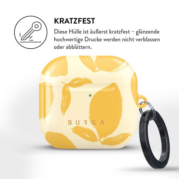Burga Hard Case Apple AirPods 4 - Lemon Tart