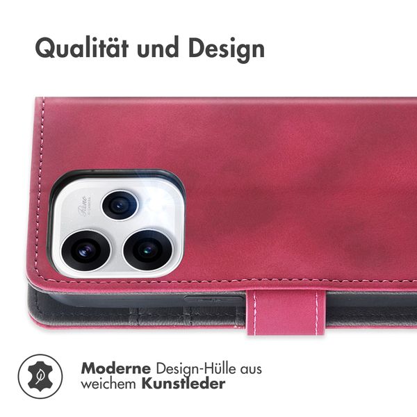 imoshion Klapphülle mit Kordel Oppo Reno15 (5G) - Rot