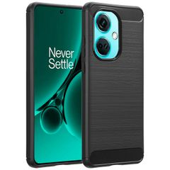 imoshion Brushed Back Cover für das OnePlus Nord CE 3 / CE 3 Lite - Schwarz