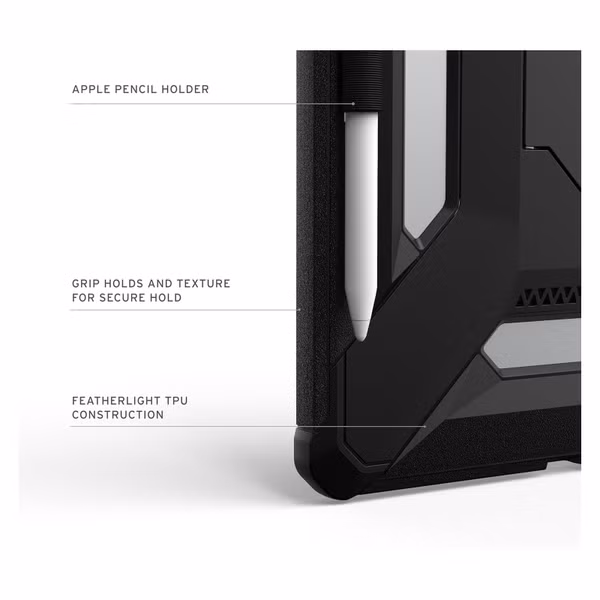 UAG Scout Klapphülle Apple iPad Air 11 Zoll (2026) M4 / (2025) M3 / (2024) M2 - Black
