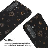imoshion SilikonHülle design mit Band Samsung Galaxy A35 - Sky Black