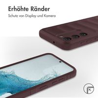 imoshion EasyGrip Back Cover für das Samsung Galaxy S23 - Aubergine