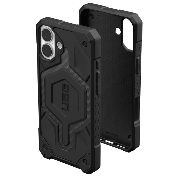 UAG Monarch Pro Backcover Apple iPhone 16 Plus - Carbon Fiber
