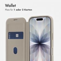 imoshion Transparente Bookcase mit MagSafe Apple iPhone 17 - Beige