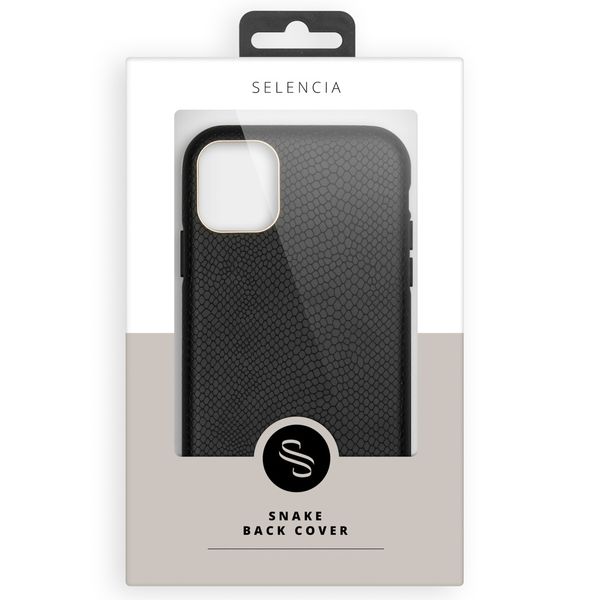 Selencia Backcover in Schlangenoptik iPhone SE (2022 / 2020) / 8 / 7 / 6(s)