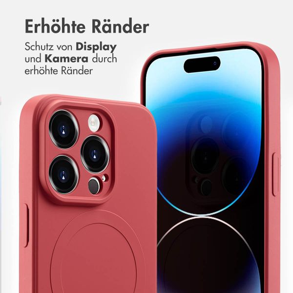 imoshion Color Back Cover mit MagSafe Apple iPhone 14 Pro - Dusty Rose