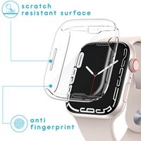 imoshion Full Cover Soft Case für Apple Watch Series 7 / 8 / 9 - 45 mm - Transparent