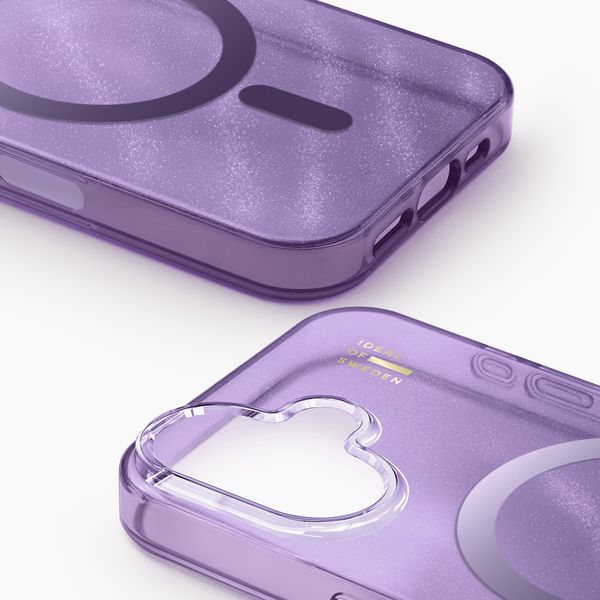 iDeal of Sweden Clear Case MagSafe Apple iPhone 16 - Amethyst