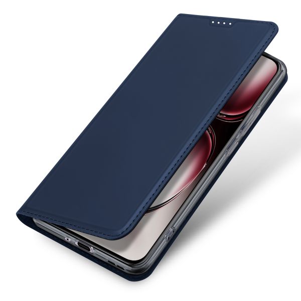 Dux Ducis Slim TPU Klapphülle für das Oppo Reno 12 Pro - Dunkelblau