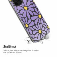 imoshion  Design Hülle für das iPhone 12 (Pro) - Tropical Violet Flowers Connect