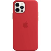 Apple Silikon-Case MagSafe Apple iPhone 12 (Pro) - Red