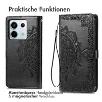 imoshion Mandala Klapphülle Xiaomi Redmi Note 13 Pro (5G) / Poco X6 - Schwarz