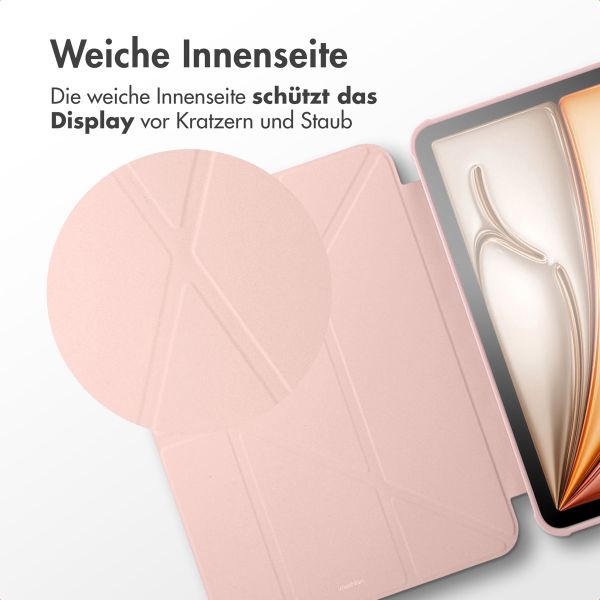 imoshion Origami Klapphülle iPad 10 (2022) 10.9 Zoll - Rosa