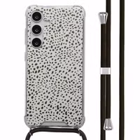 imoshion Design Hülle mit Band Samsung Galaxy S24 - Desert Dots