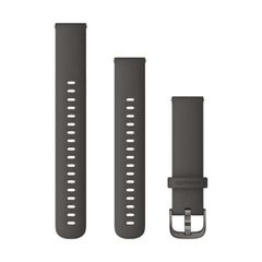 Garmin Silikonarmband -   Garmin 18 mm Anschluss - Graphite