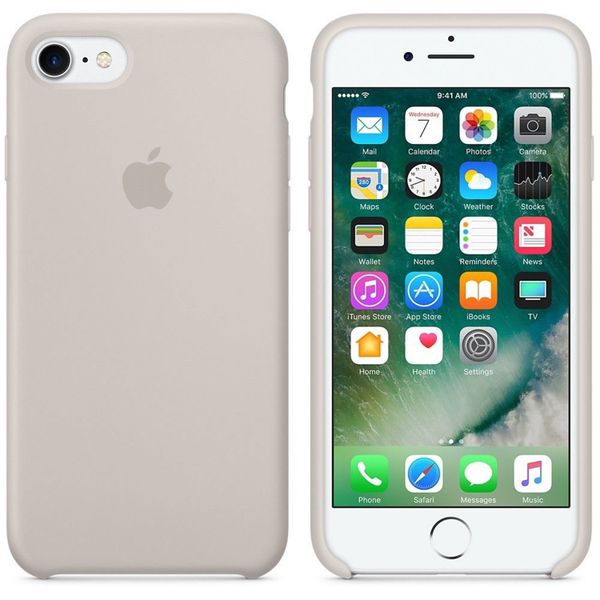 Apple Silikon-Case Stone für das Apple iPhone SE (2022 / 2020) / 8 / 7