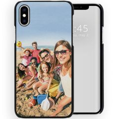 Gestalte deine eigene iPhone Xs / X Hardcase - Schwarz