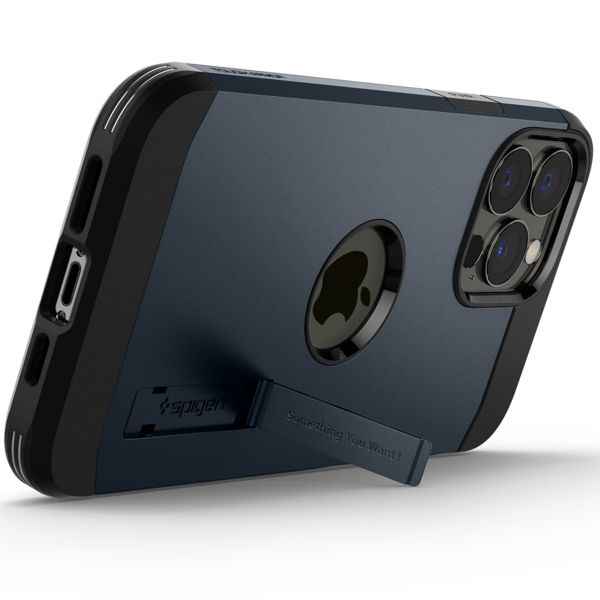 Spigen Tough Armor Case für das de iPhone 13 Pro - Navy Blue