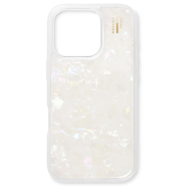 iDeal of Sweden Pearlized Case für das iPhone 16 Pro - Weiß