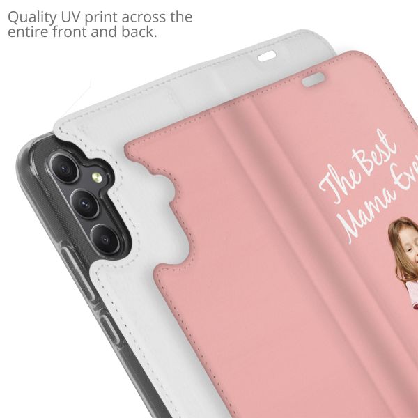 Gestalte deine eigene Samsung Galaxy A34 (5G) Gel Klapphülle