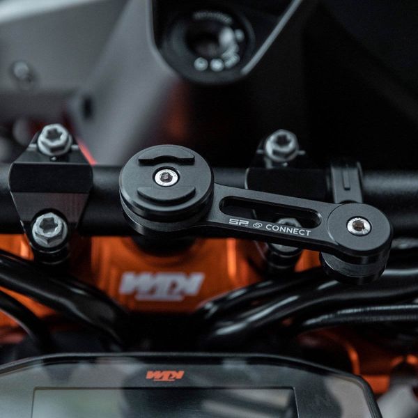 SP Connect Moto Mount Pro - Handyhalter fürs Motorrad - Universal - Geeignet für SPC+ Hüllen - Schwarz