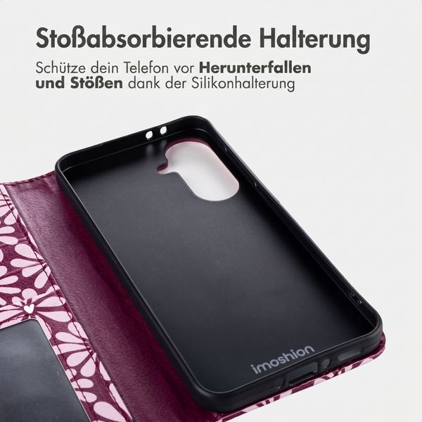 imoshion Design Klapphülle Samsung Galaxy A37 (5G) - Bloom Love Blush