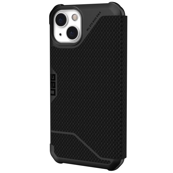 UAG Metropolis Klapphülle für das iPhone 13 - Kevlar Black