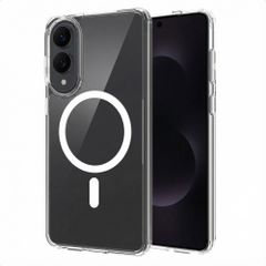 Accezz Xtreme Impact Backcover mit MagSafe Samsung Galaxy S25 Edge - Transparent