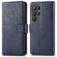 imoshion Luxuriöse Klapphülle Samsung Galaxy S24 Ultra - Dunkelblau