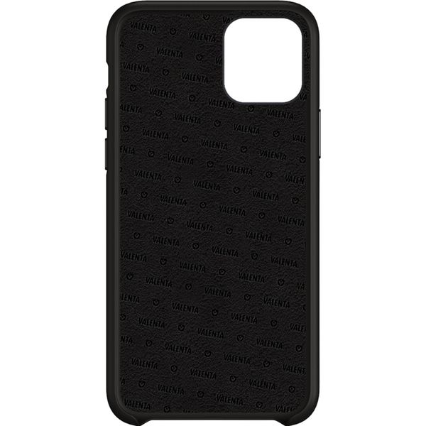 Valenta Luxe Leather Backcover für das iPhone 11 - Schwarz