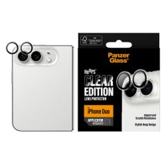 PanzerGlass Hoops Optic Rings Kameraschutz Apple iPhone Duo - Clear